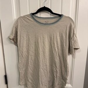 Madewell Green Short Sleeve Tee